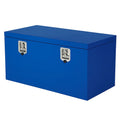 Metall Aufbewahrungsbox Blau mit Schloss 120x60x60 cm