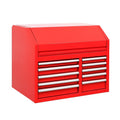 Werkzeugschrank aus Metall Rot 60 cm x 40 cm x 70 cm