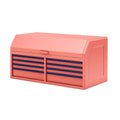 Metall Werkzeugschrank mit Schubladen Rosa/Blau