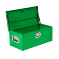Grüner Stahl-Werkzeugkoffer 60x30x25 cm