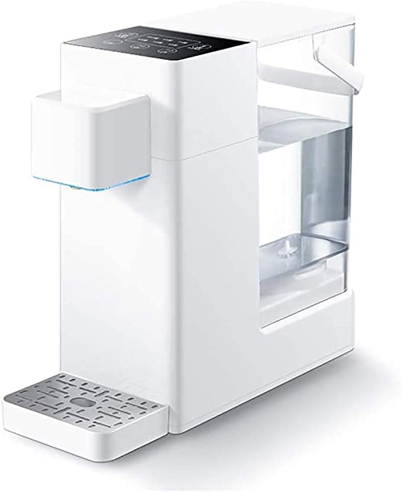 HMTE Waterdispenser Automatische Mini Instant Hot Water Dispenser 2.2L Desktop, Met 6 Speed Temperatuurregeling