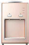 Ffocco Waterdispenser Warm en koud Desktop Water Dispenser Elektrische Water, Wit, voor Huishouden Kantoor, Goud, Warmte Present