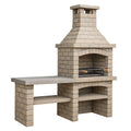 Betongrillkamin mit Ablage