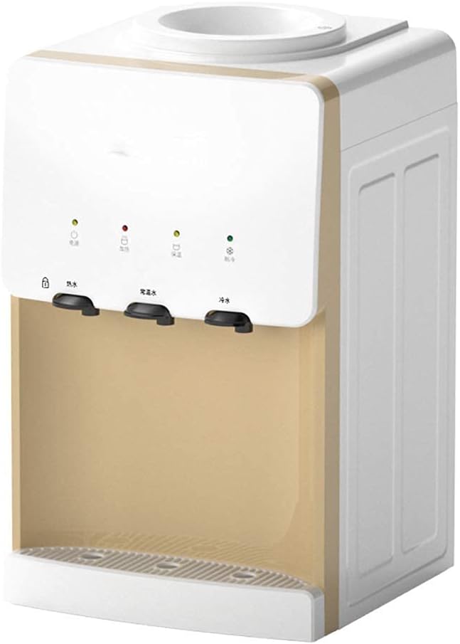 HMTE Waterdispenser Heet Water Dispenser Keuken Desktop Water Dispenser Thuis, IJswarmte Slaapzaal student, voor tweeërlei gebruik Kind (Kleur: B
