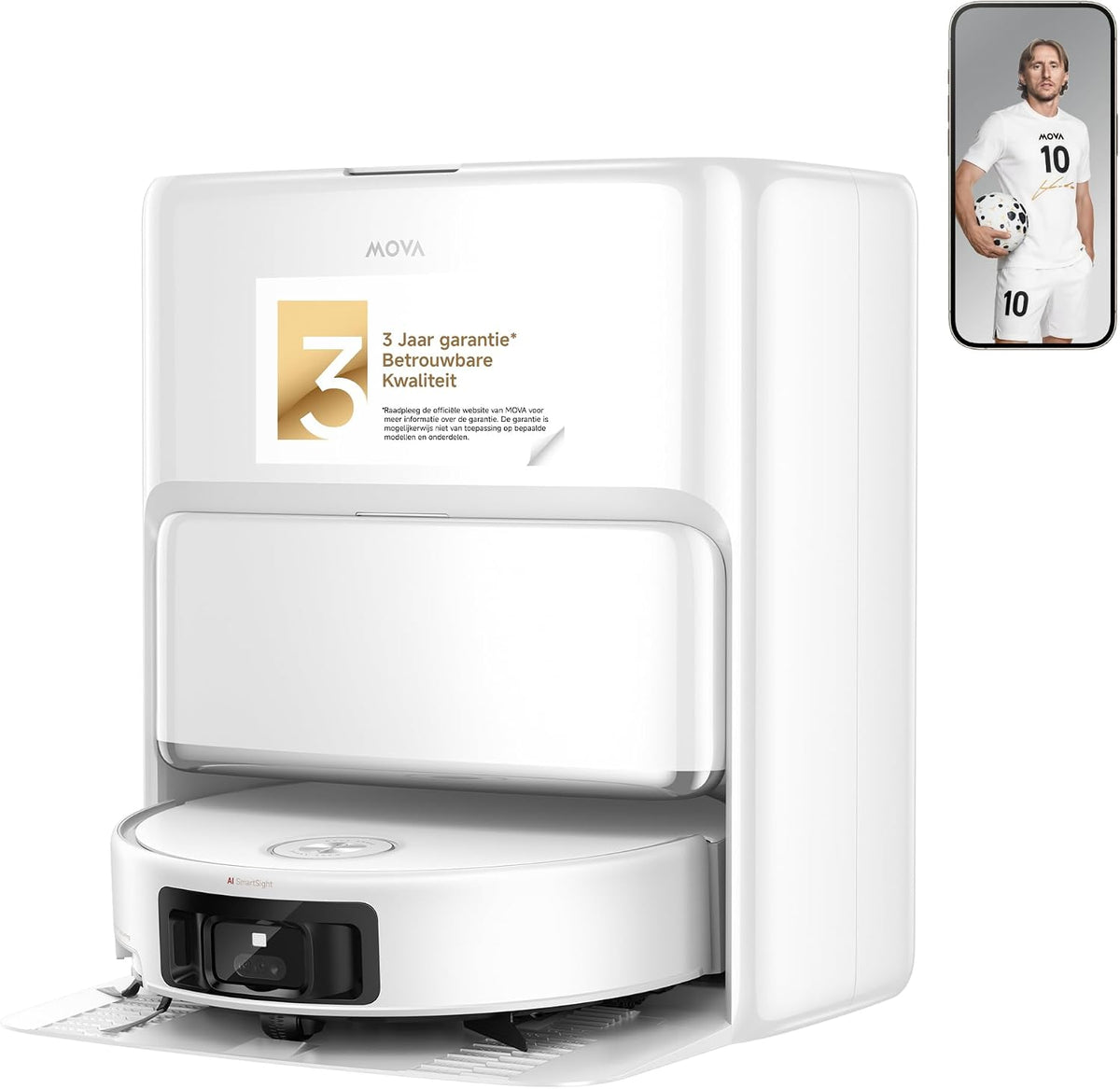 MOVA Robotstofzuiger Z60 Ultra Roller Standalone en-dweil