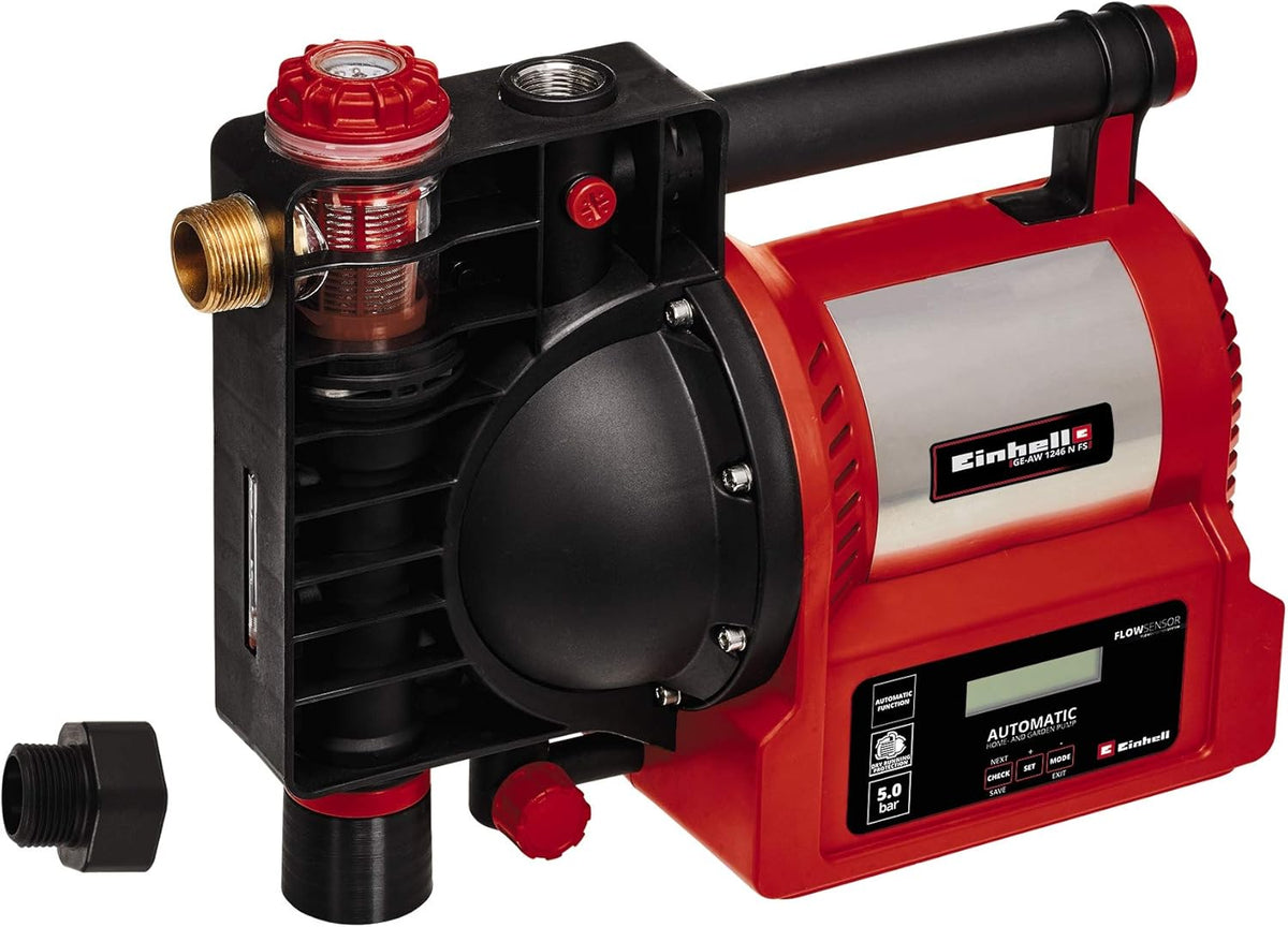 Einhell Stofzuiger nat- en droogzuiger. 1.200 W /, met Timerfunctie