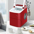 Ijsmachine Ssddlzeq Desktop-, bar-koffiebar, geschikt, automatische ijsmachine, draagbare ronde ijsmachine, voor familiebijeenkomsten