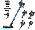 MOVA Steelstofzuiger S4 Detect Cordless Stick stofzuiger, maximum 91-minute runtime, anti-tangle, LED display, multi-surface brush, carpets, pets