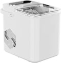 Amrttwy Ijsmachine Aanrecht, Draagbare ijsmachine, voor op het aanrecht, met schep, draagbare ijsopslagbox