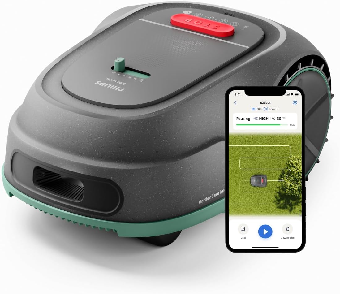 Robotmaaier Philips 3000-serie, GPS-mapping