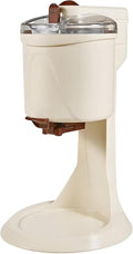 Ijsmachine Compacte, 1000 ml, elektrische ijsmachine, voor kleine keuken, zelfgemaakte bevroren desserts, met automatische mix, voor ijs
