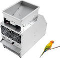 Ventilator Elektrische Korrel Geblazen Shell Machine, 30-40Kg/h Vogelzaad Reinigingsmachine, met Regelbare Snelheidsventilator, Voershell Splitser