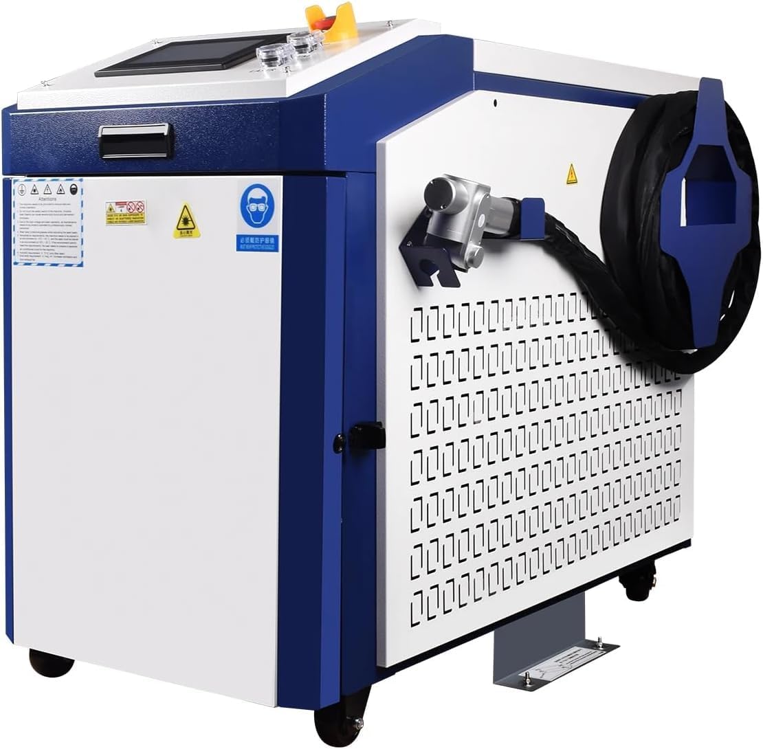 Ovsuqu Allesreiniger Vezellaserreiniger Machine 3000W Raycus Reinigingsmachine, voor Metaal Reiniging Schone Breedte 300X300MM 220V Waterkoeling