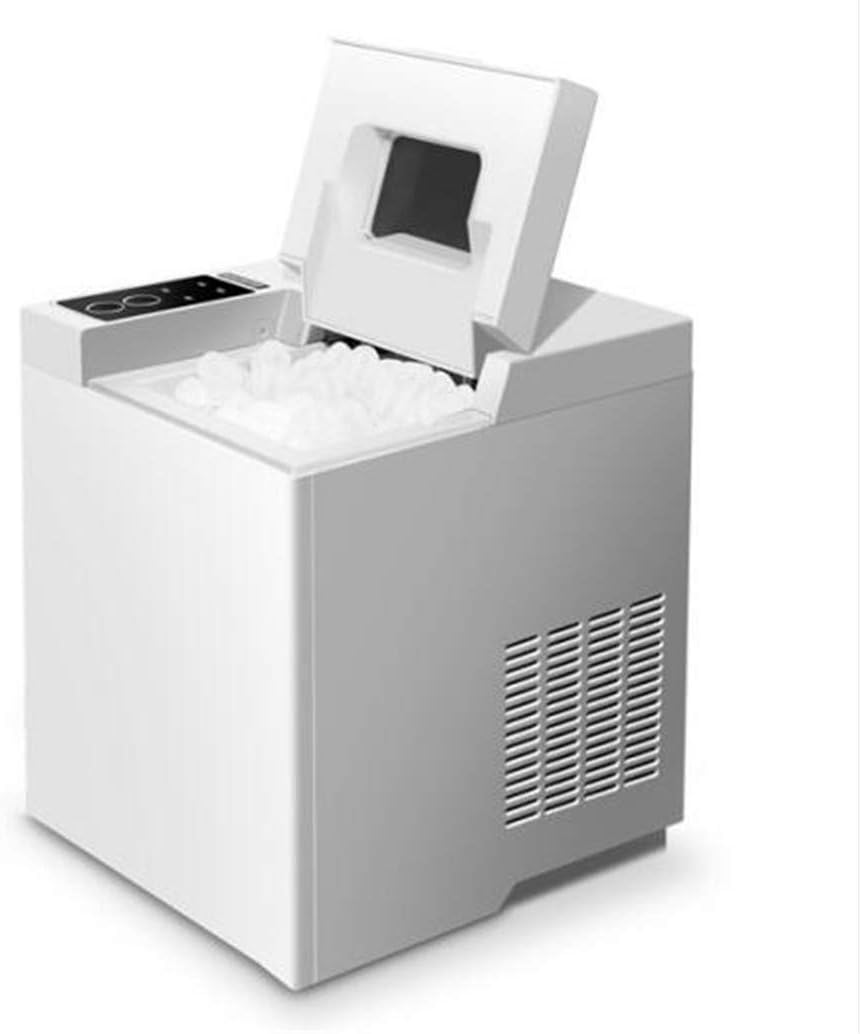 Ijsmachine Lydbmyt Draagbare, 15 kg per 24 uur, 8-10 minuten om ijsblokjes te maken, desktop ijsmachine, ideaal, voor keuken, achterbord, feest