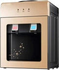 Fhkbb Waterdispenser Huishoudelijke desktop koud gebotteld waterkoeler warm en, mini waterdispenser, stil ontwerp (maat: ij