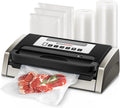 Bonsenkitchen Vacuümsealer Vacuümmachine, 15 l/min hoge prestaties, testwinnaar zeer goed, duurzaamheidscertificering, design