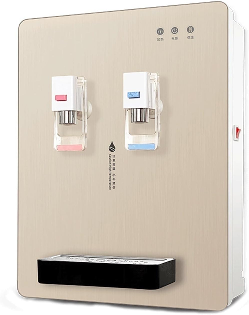 Jbknan Waterdispenser Aan De Muur Gemonteerde Warmwaterdispenser, Met Warm En Koud Dubbel Gebruik, Elektrische Waterdispenser, Met Snel Kokend Water