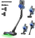 Tineco Steelstofzuiger Pure One S70 draadloze stofzuiger, krachtige zuigkracht van 200 AW, verbeterd 3DSense Pro reinigingssysteem