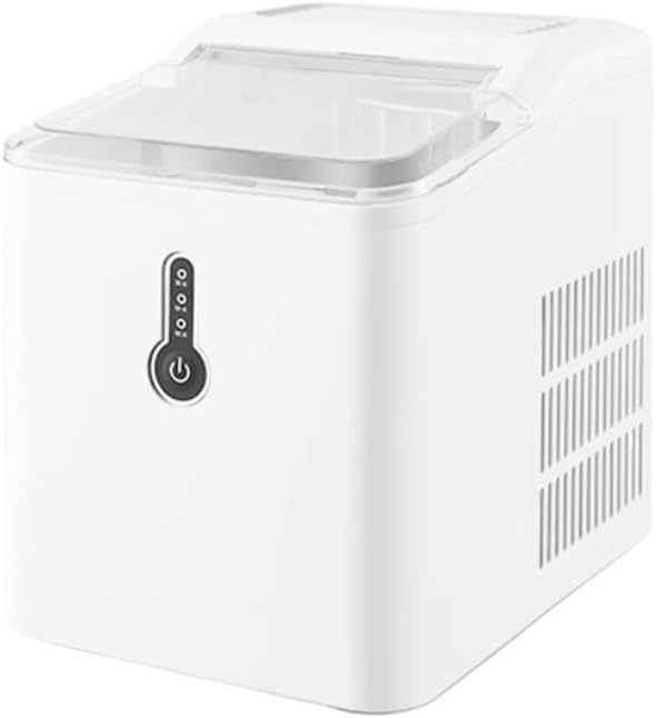 B3F7M4R9J2 Ijsmachine IJsmaker IJsmachines aanrecht, 26,5 lbs 24 uur, draagbare ijsmachine, met schep, voor thuisbar camping camper