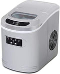 B3F7M4R9J2 Ijsmachine IJsmaker IMC-270MS Compacte 27-pond metallic zilver