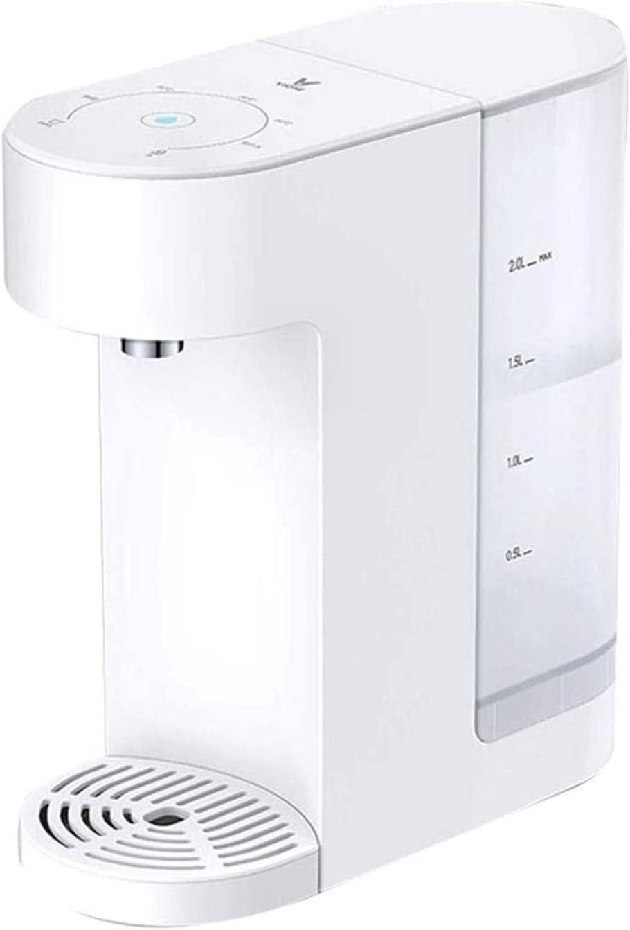 Kanbun Waterdispenser Warm Water Dispensers Thuis Smart Water Dispenser Desktop, 2L Capaciteit Mini Warm Water Dispenser Kantoor Desktop