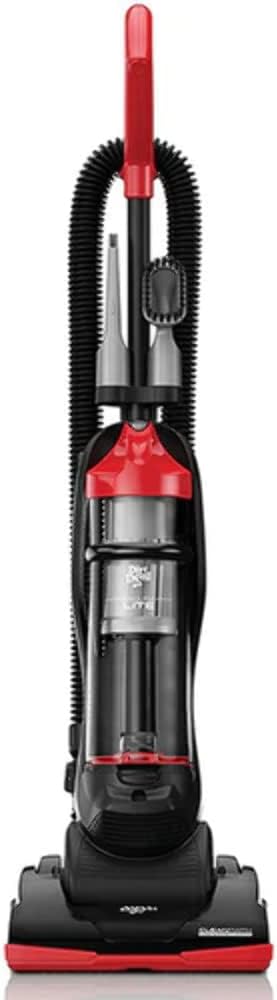 Stofzuiger Dirt Devil Endura Lite, UD20121PC, zonder zak, rood, klein staand, voor tapijt en harde vloeren, lichtgewicht