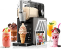 Azmsary Ijsmachine Slush-machine, 2,5 liter ijsmachine en slushie machine, 6 vooraf ingestelde programma's, voor thuis, met led-display, voor ijs