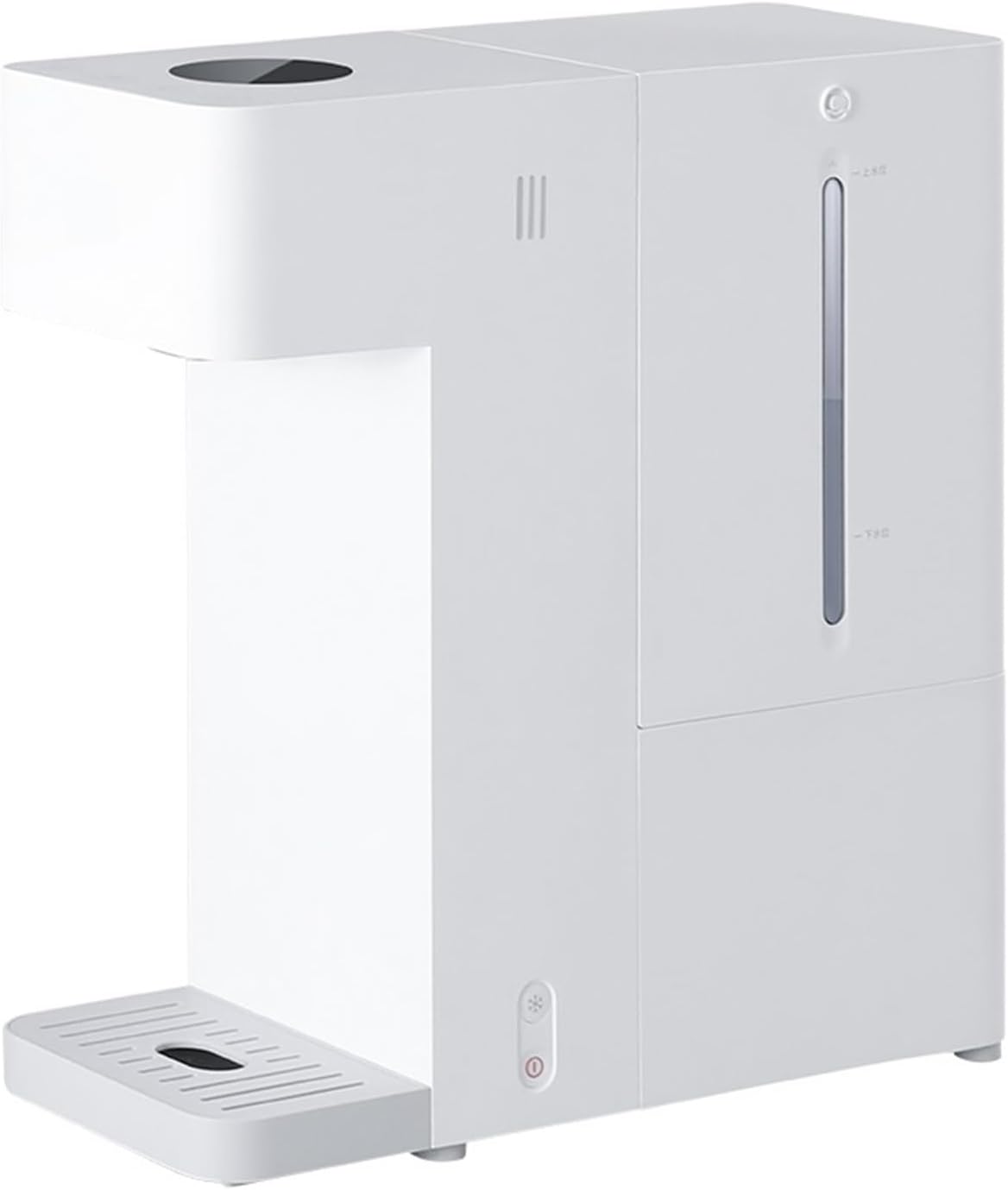 Xnxysmkj Waterdispenser Slimme warm-koudwaterdispenser, 1-touch water, 3 seconden snelle verwarming, 3L-capaciteit, draagbare waterdispenser