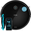 Cecotec Robotstofzuiger Conga 2499 Ultra X, WiFi 2,4 GHz, Treme. 2200Pa, 2 Zijborstels, 2 liter, Bluetooth, Gyroscopische Technologie, Dweilfunctie
